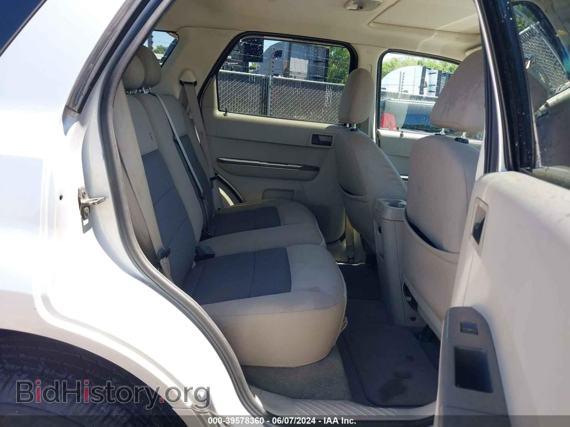 2008 FORD ESCAPE - VIN: 1FMCU03Z38KD32165 - Фото 8