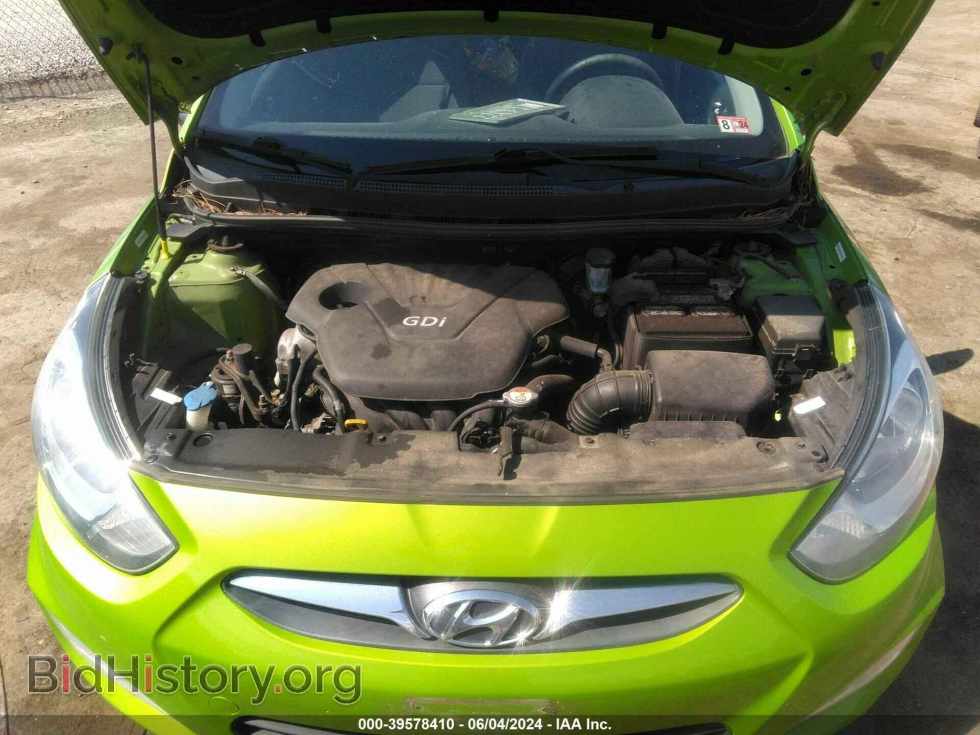2013 HYUNDAI ACCENT - VIN: KMHCU5AE2DU077004 - Фото 10