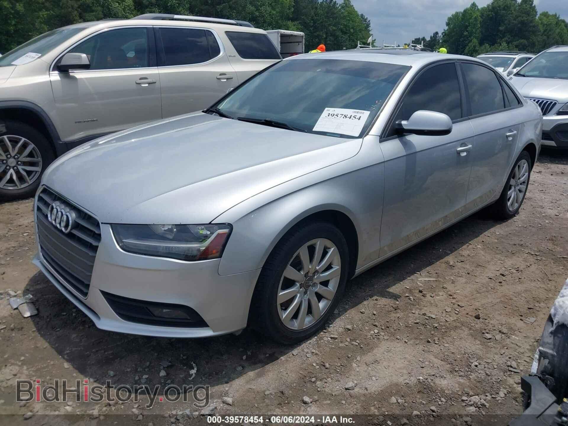 2013 AUDI A4 - VIN: WAUBFAFL4DN043602 - Photo 2