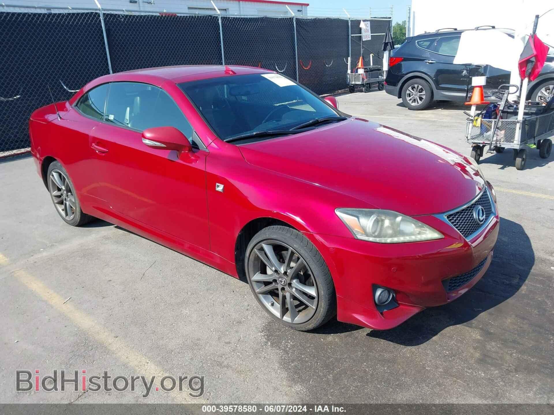Photo JTHFF2C27D2527477 - LEXUS IS 250C 2013