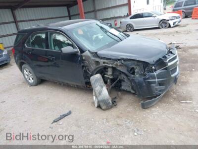 2011 Chevrolet EQUINOX LS, черный — VIN 2GNALBEC0B1226967, IAAI