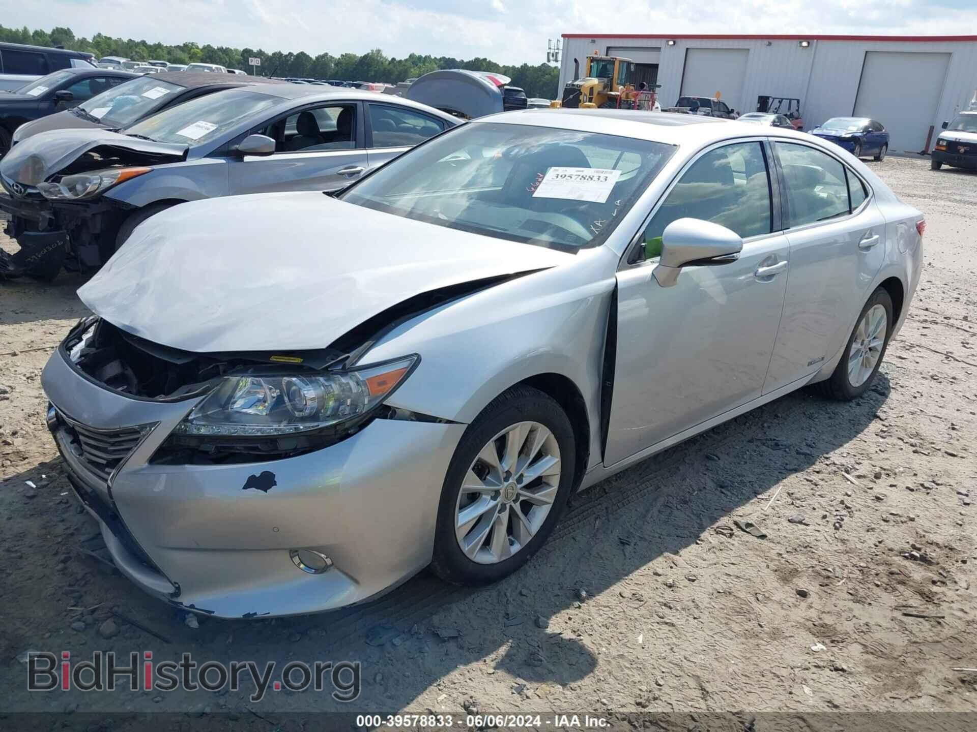 2013 LEXUS ES 300H - VIN: JTHBW1GGXD2031099 - Фото 2