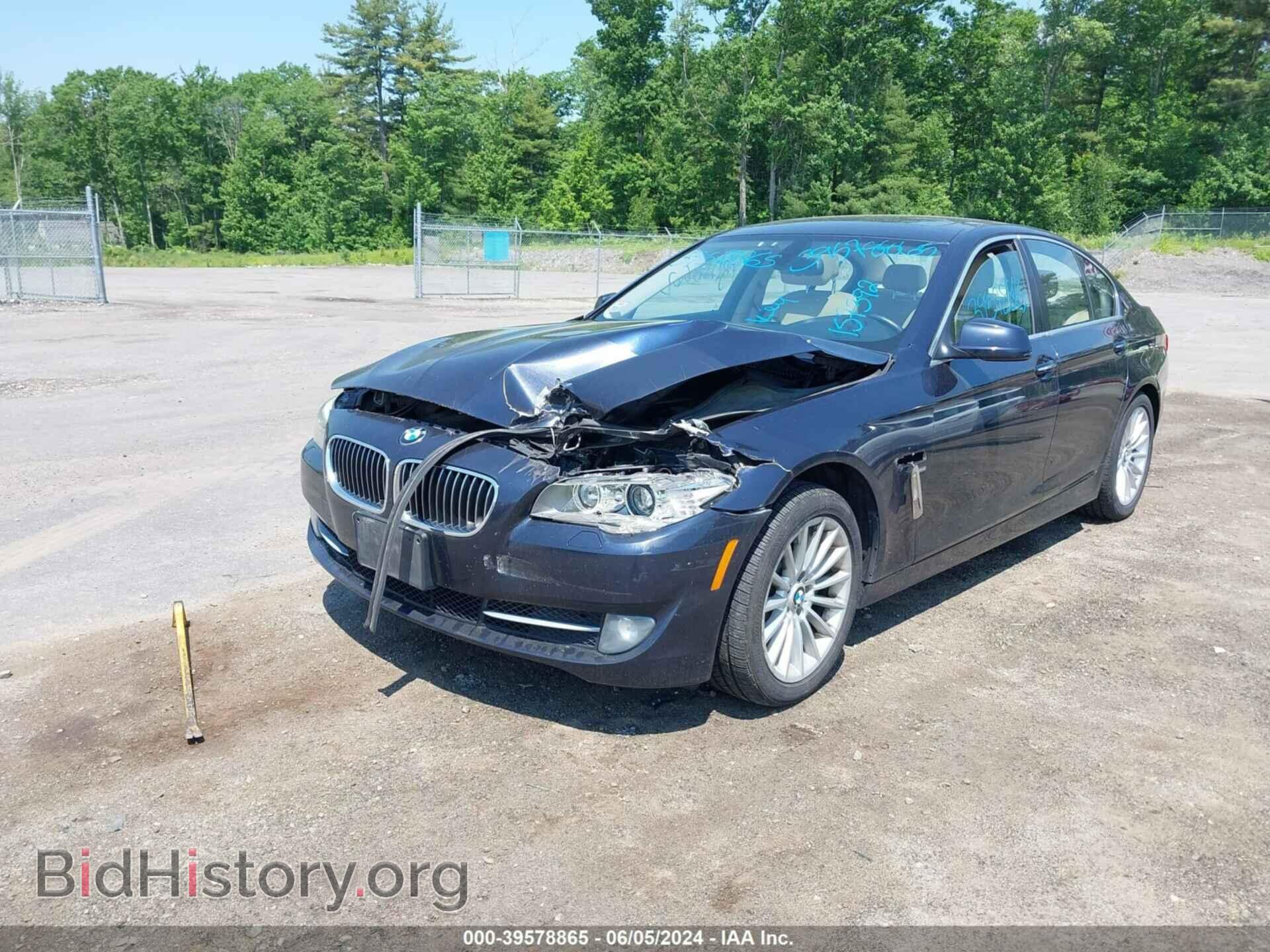 2011 BMW 535I - VIN: WBAFU7C57BDU55855 - Фото 2