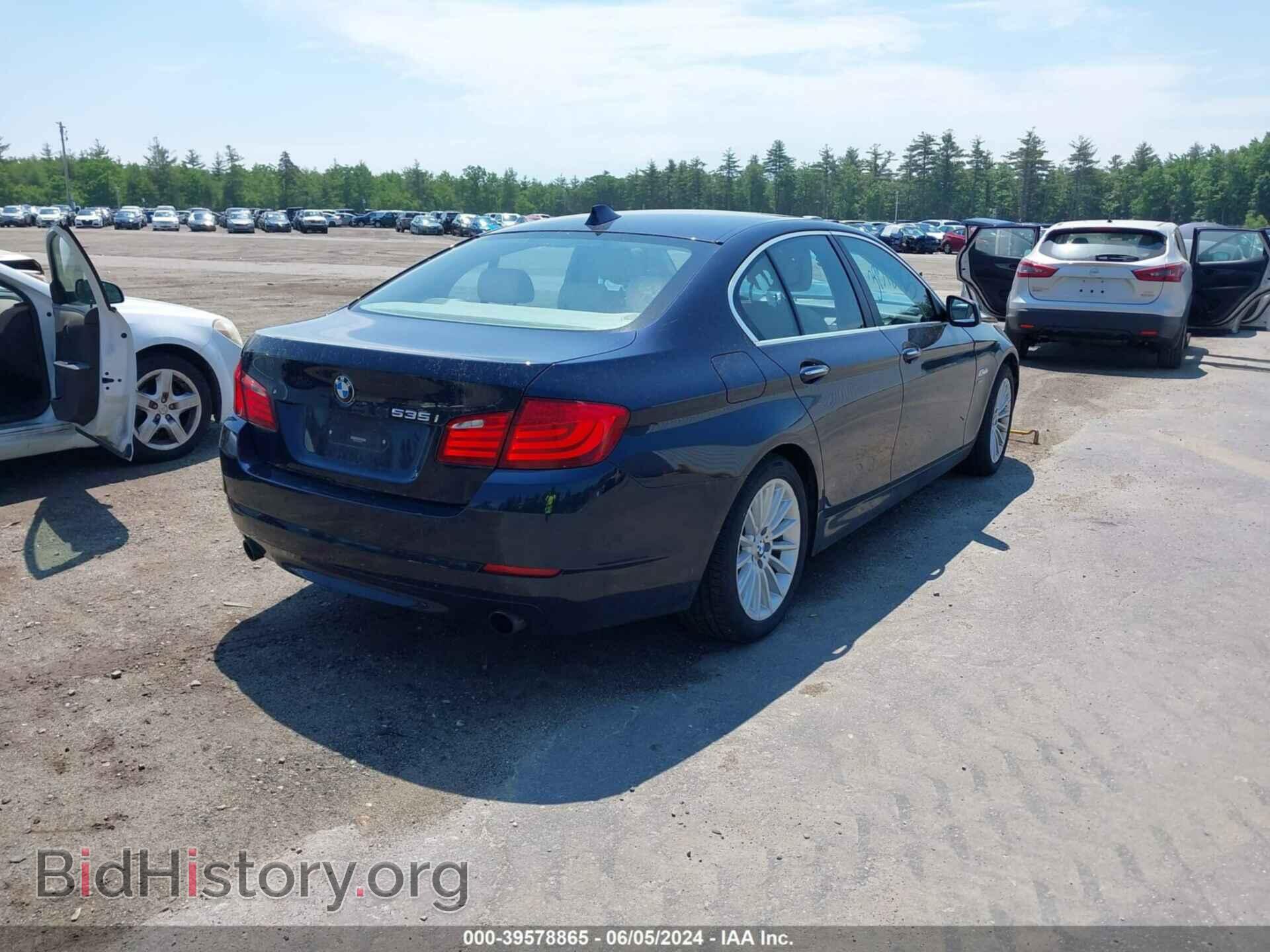2011 BMW 535I - VIN: WBAFU7C57BDU55855 - Фото 4