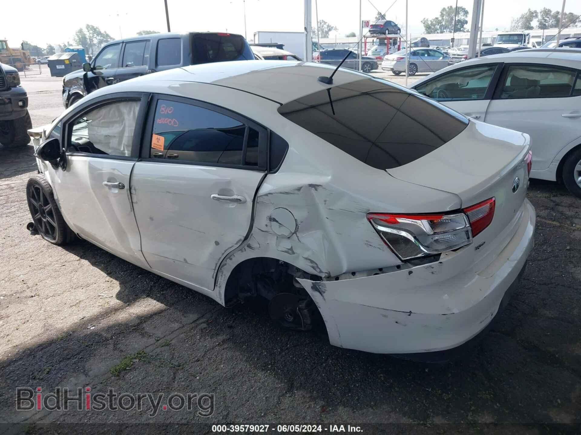 2016 KIA RIO - VIN: KNADM4A32G6678565 - Фото 3