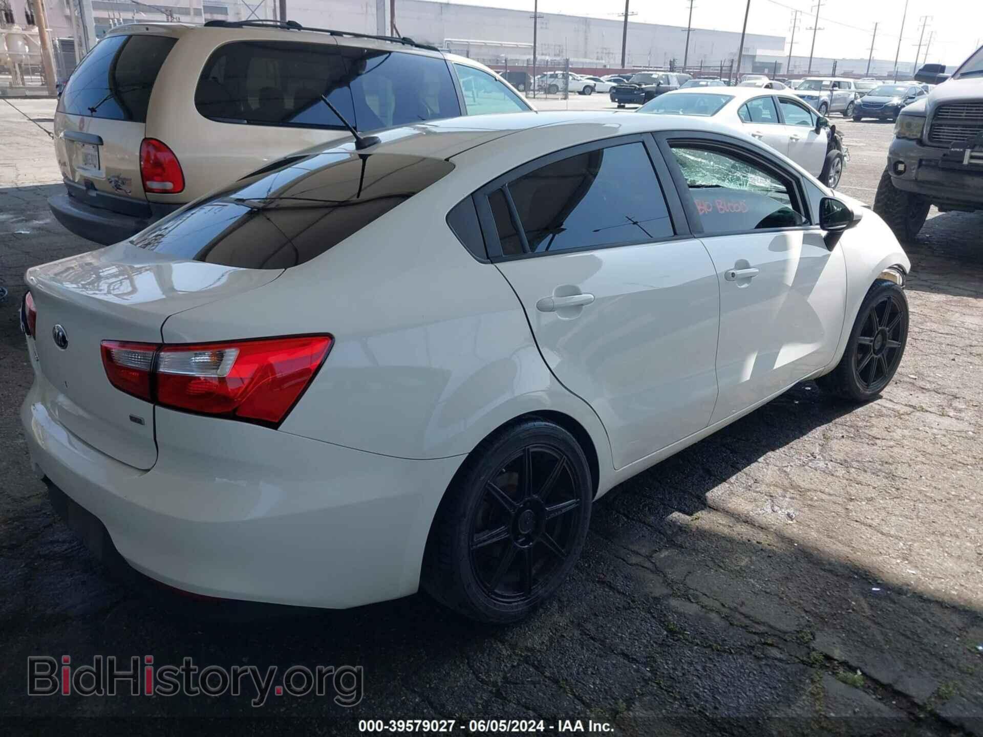 2016 KIA RIO - VIN: KNADM4A32G6678565 - Фото 4