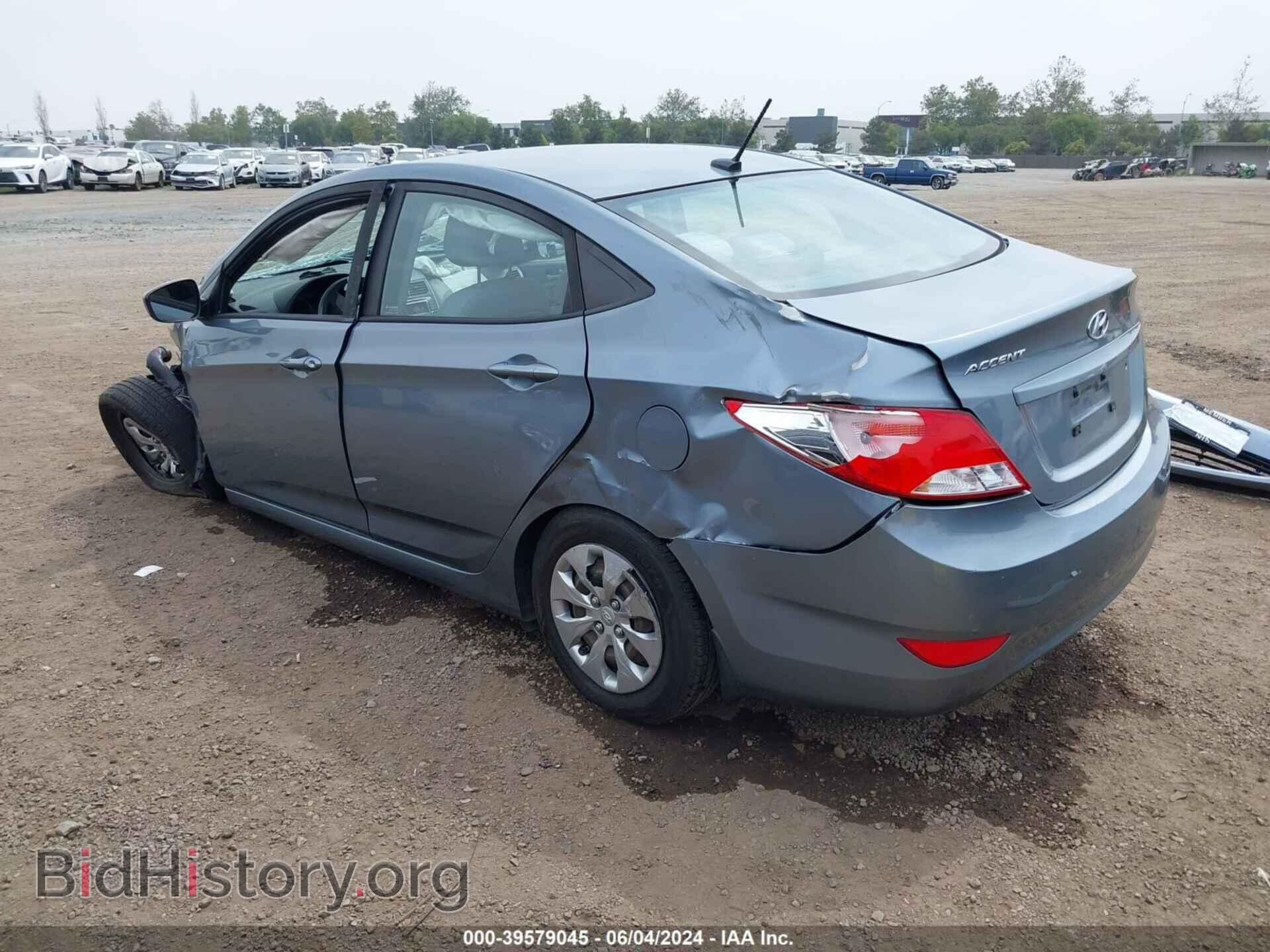 2017 HYUNDAI ACCENT - VIN: KMHCT4AE2HU355676 - Фото 3
