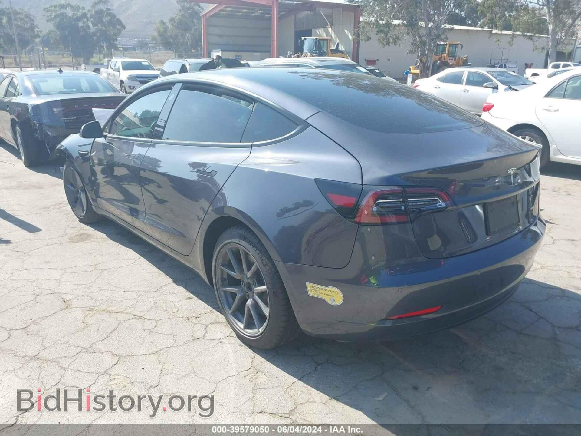 2022 TESLA MODEL 3 - VIN: 5YJ3E1EB4NF207191 - Фото 3