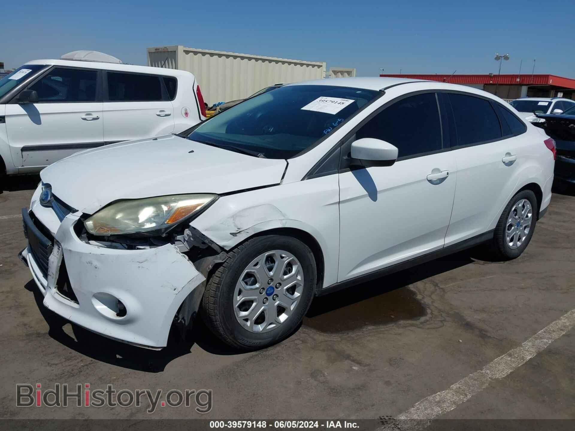 2012 FORD FOCUS - VIN: 1FAHP3F2XCL185515 - Фото 2