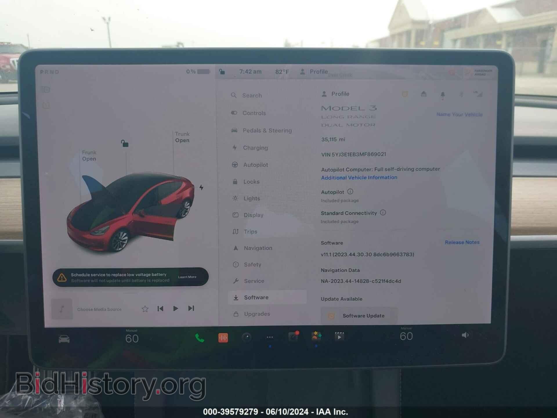 2021 TESLA MODEL 3 - VIN: 5YJ3E1EB3MF869021 - Photo 7