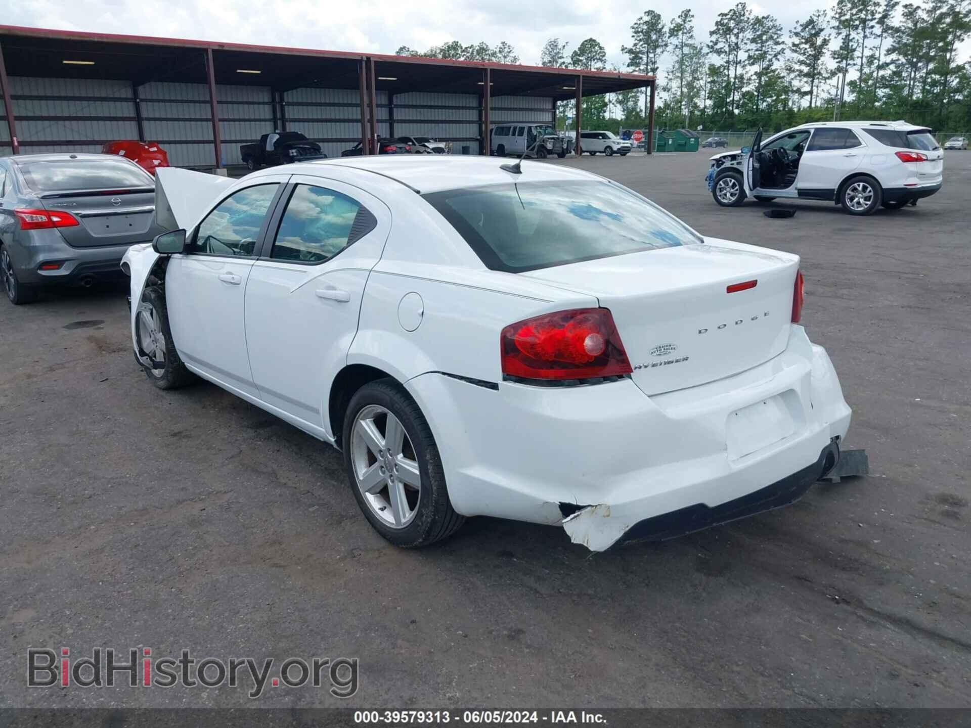 2013 DODGE AVENGER - VIN: 1C3CDZAB0DN536997 - Фото 3