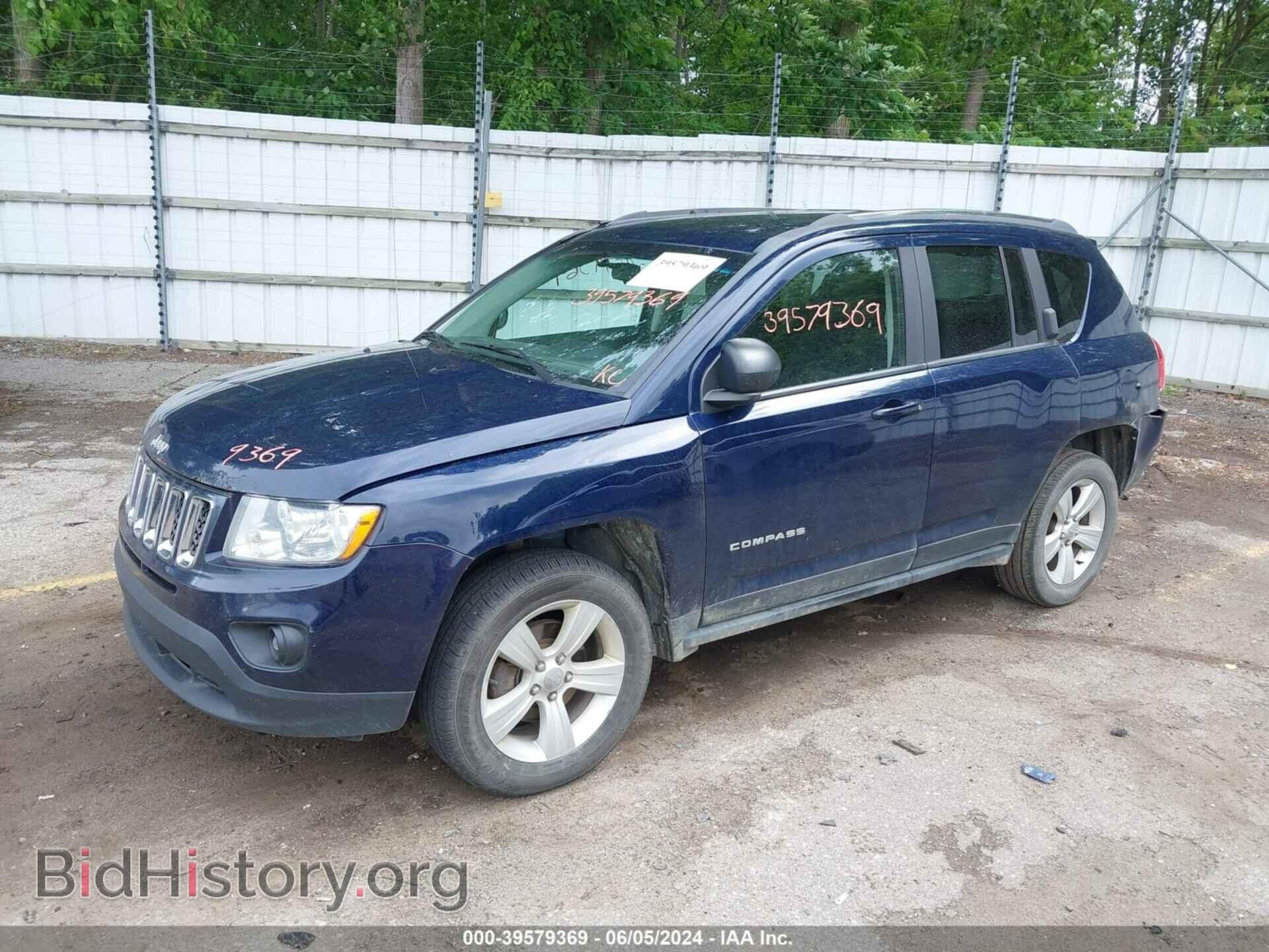 2013 JEEP COMPASS - VIN: 1C4NJDEB9DD101430 - Фото 2