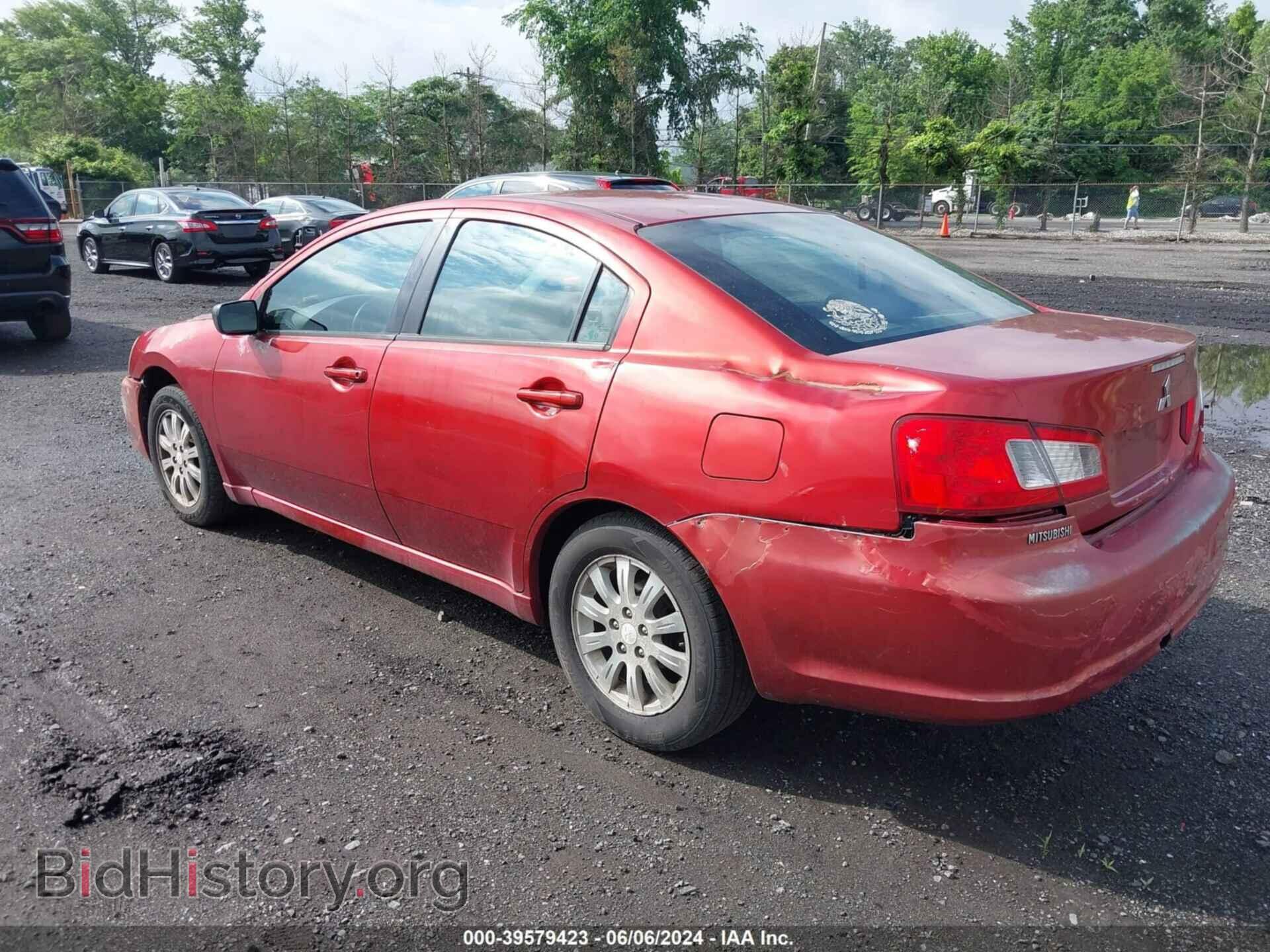 2009 MITSUBISHI GALANT - VIN: 4A3AB36F89E035992 - Фото 3