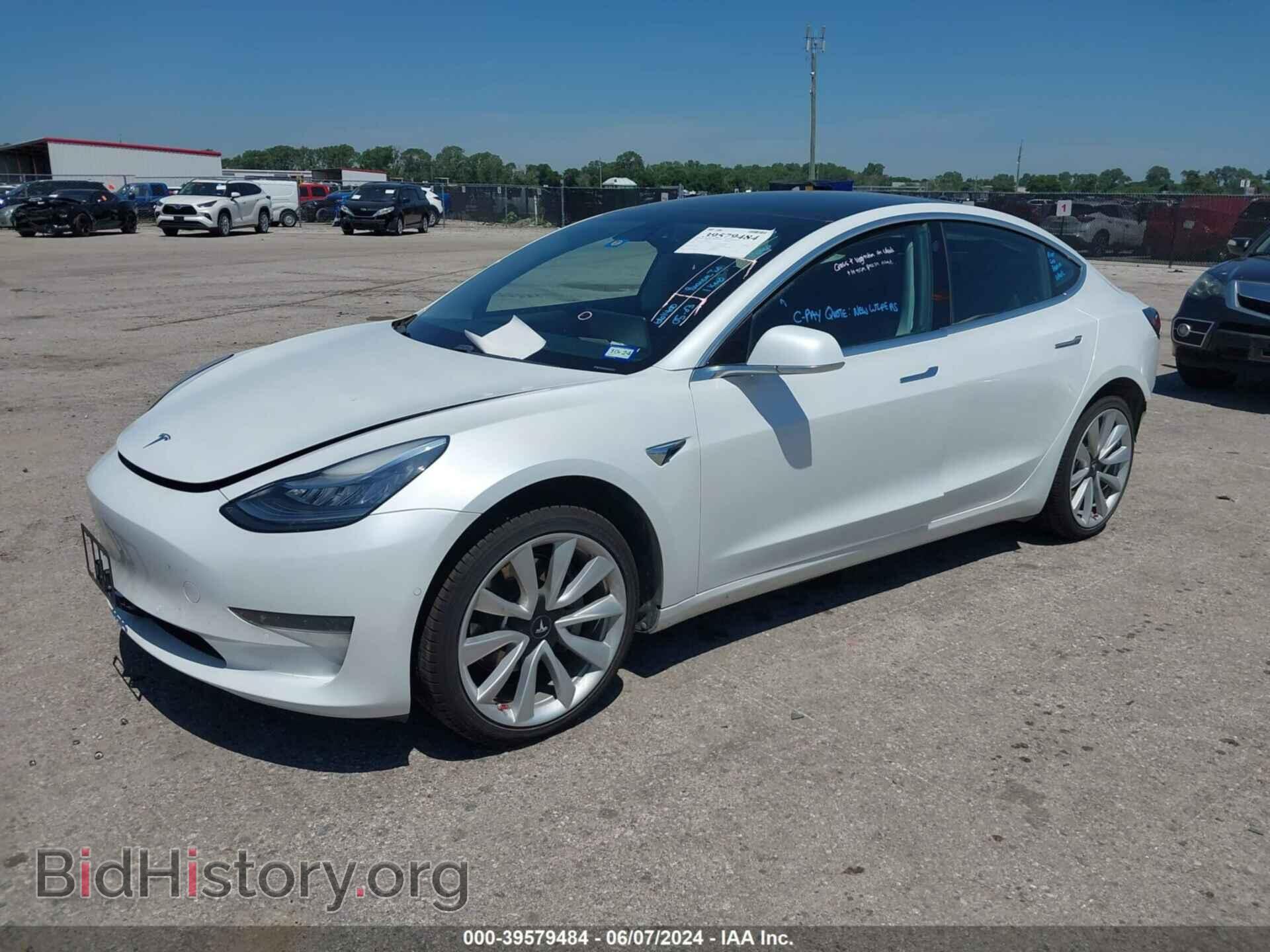 2020 TESLA MODEL 3 - VIN: 5YJ3E1EA5LF661440 - Фото 2