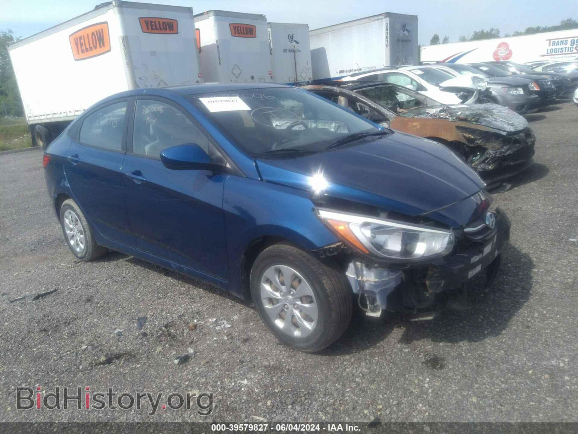 Фотография KMHCT4AE9GU015181 - HYUNDAI ACCENT 2016