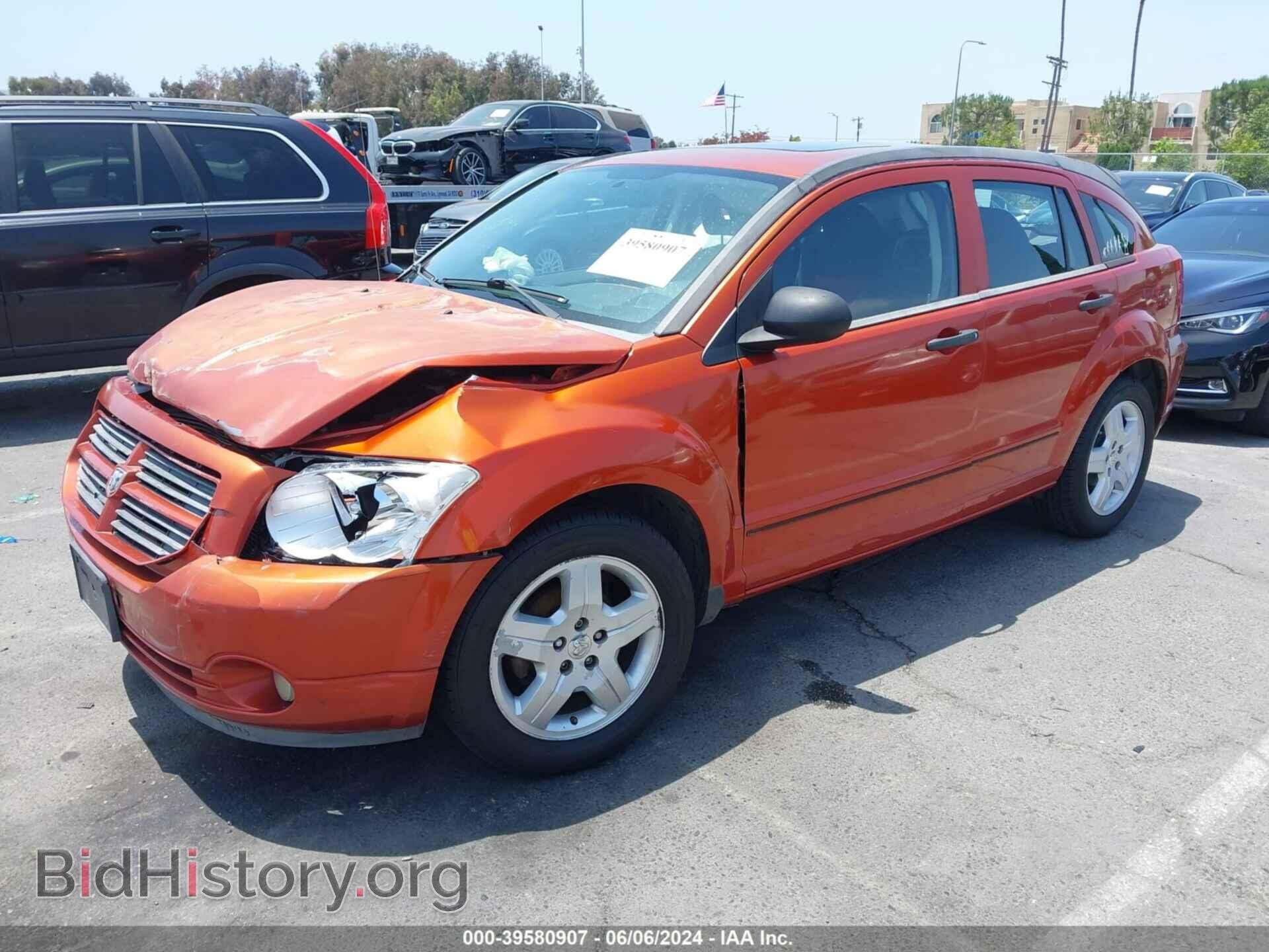 2008 DODGE CALIBER - VIN: 1B3HB48B78D559805 - Фото 2