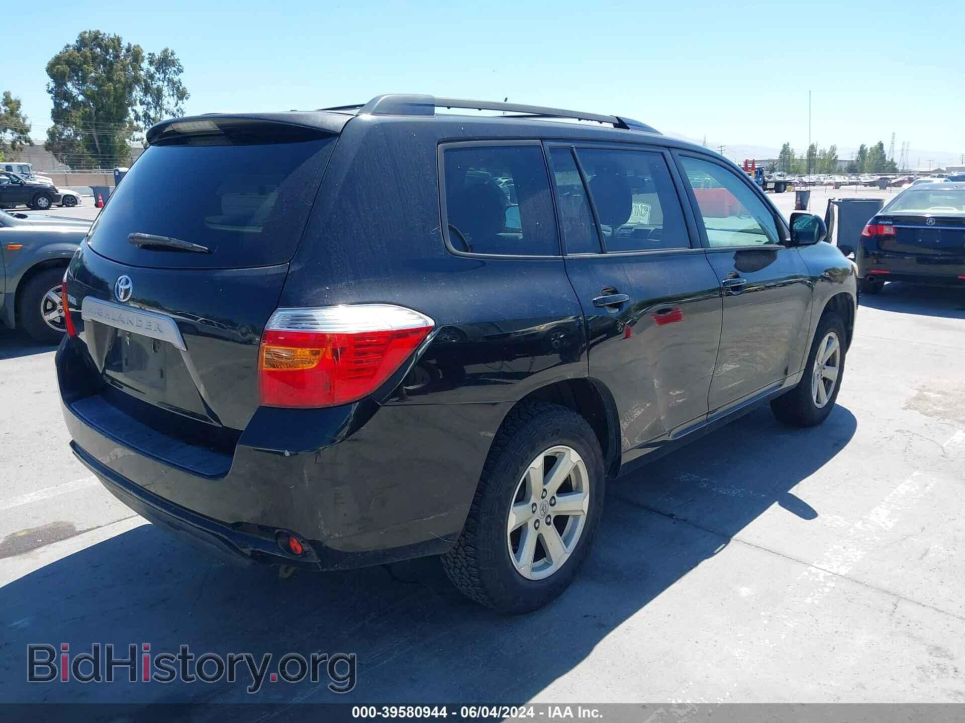 2009 TOYOTA HIGHLANDER - VIN: JTEDA41A892003206 - Фото 4