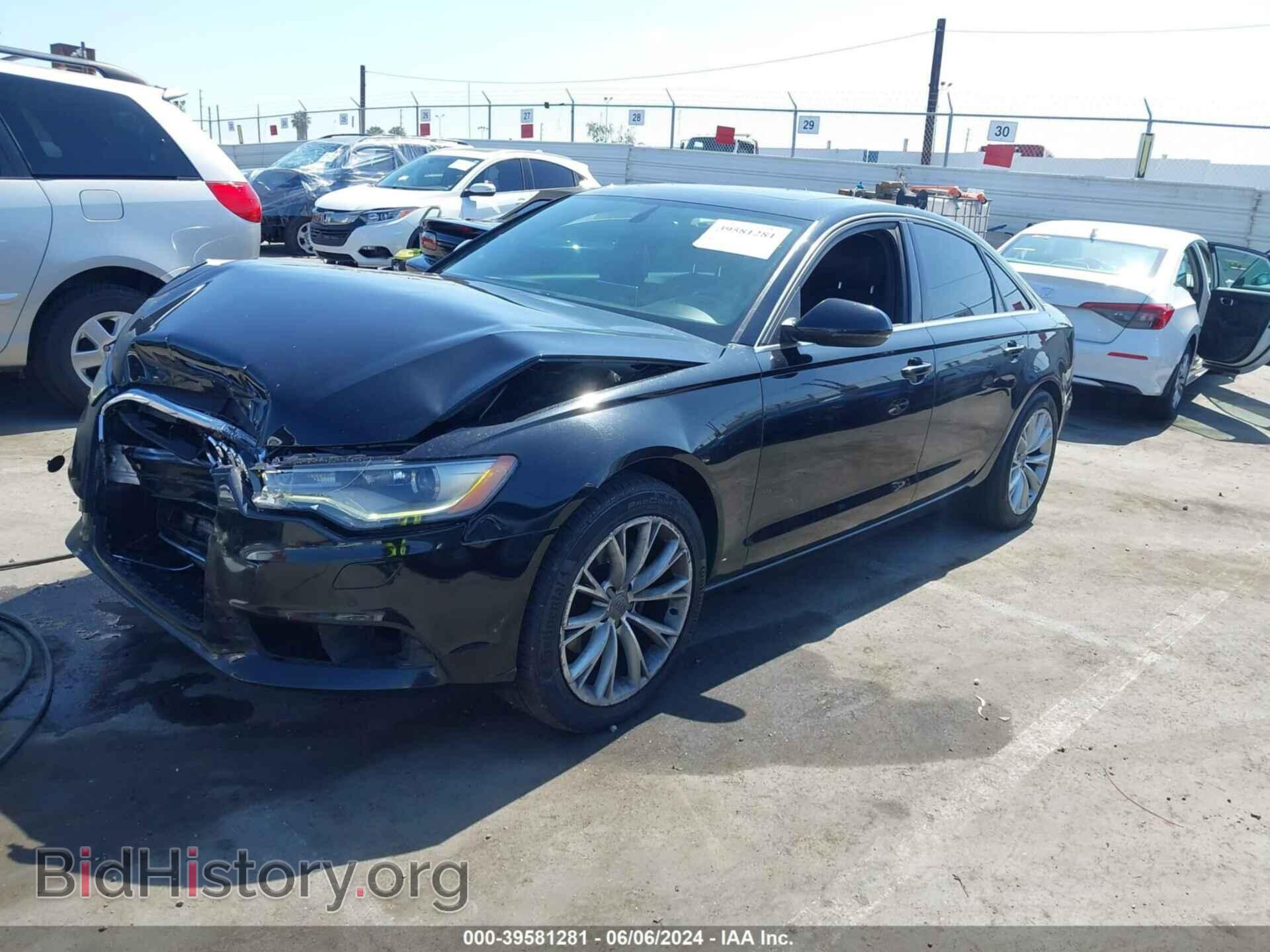 2013 AUDI A6 - VIN: WAUGFAFC8DN112524 - Фото 2
