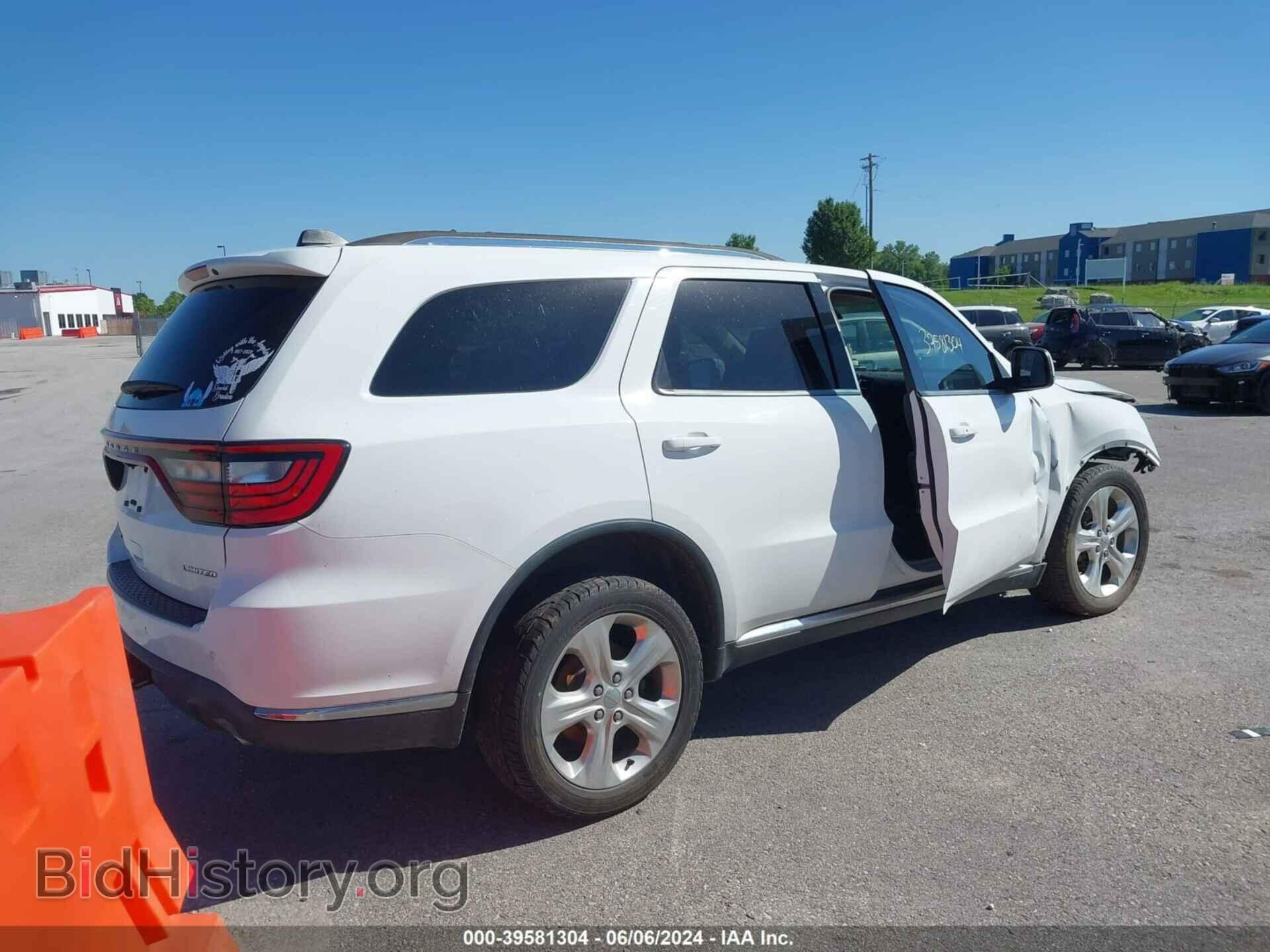 2015 DODGE DURANGO - VIN: 1C4RDJDG7FC921454 - Фото 4