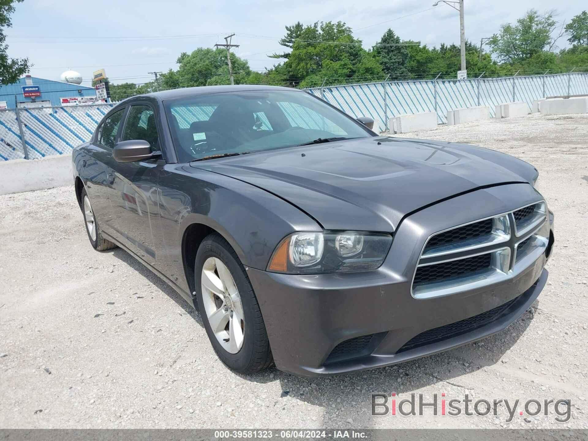 Photo 2C3CDXBG5DH668046 - DODGE CHARGER 2013