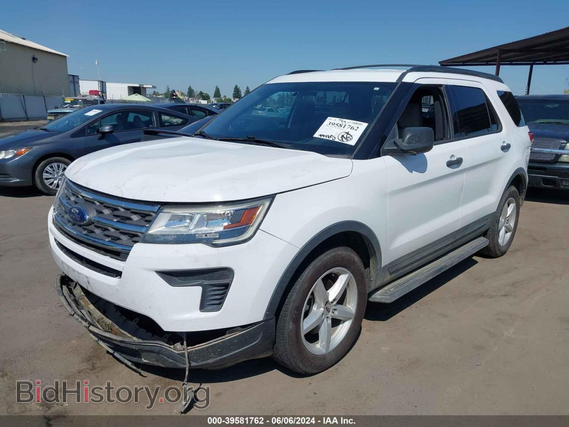 2018 FORD EXPLORER - VIN: 1FM5K8B81JGB35073 - Фото 2