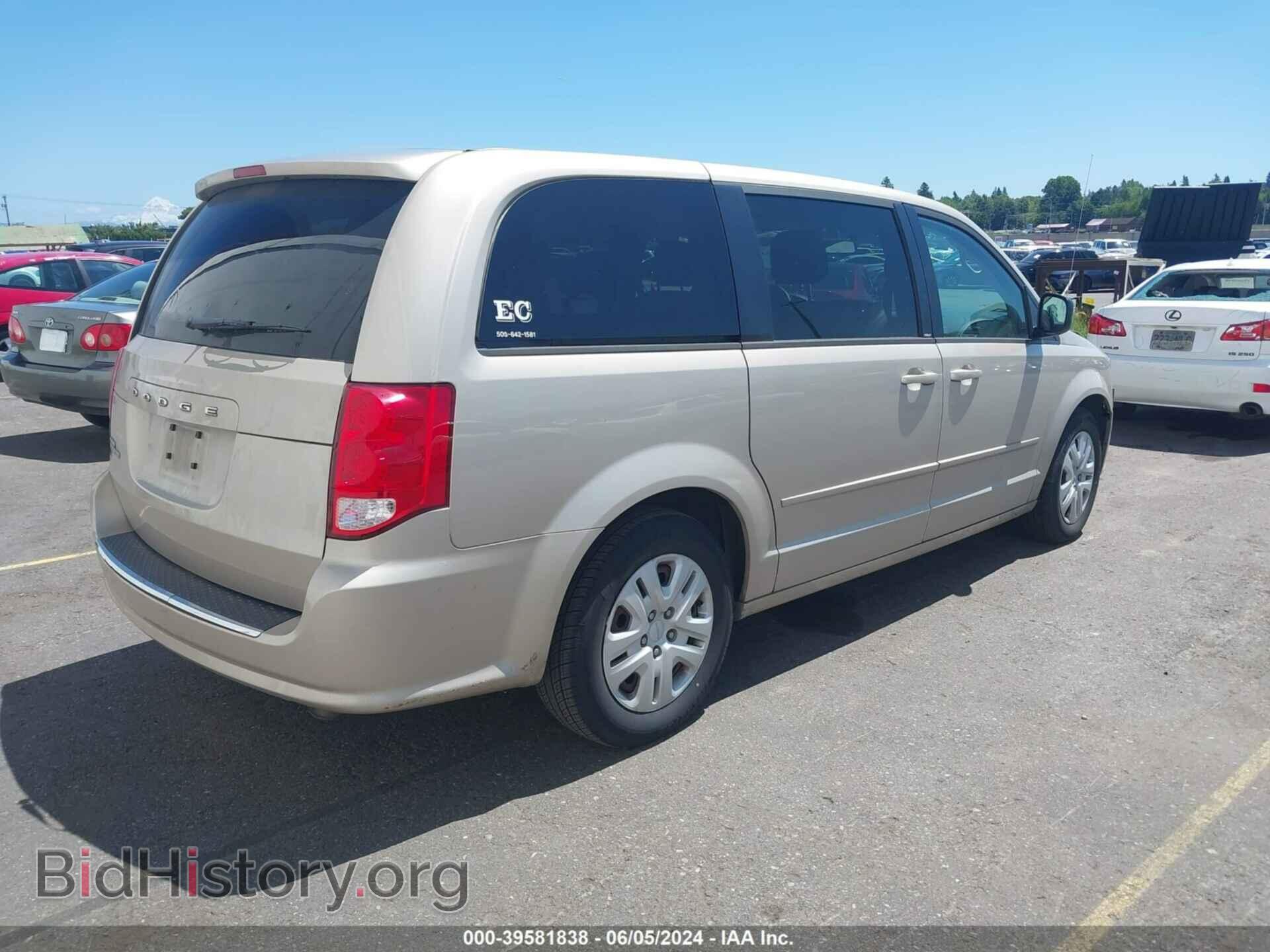 2013 DODGE GRAND CARAVAN - VIN: 2C4RDGBG0DR794685 - Фото 4