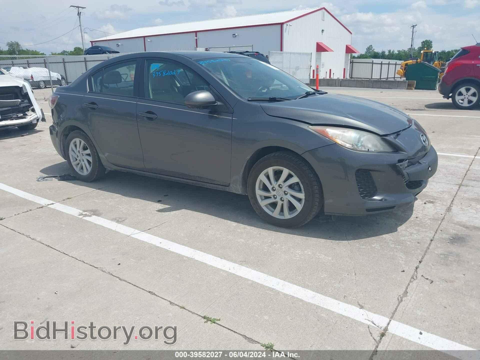 Photo JM1BL1W71C1627962 - MAZDA MAZDA3 2012