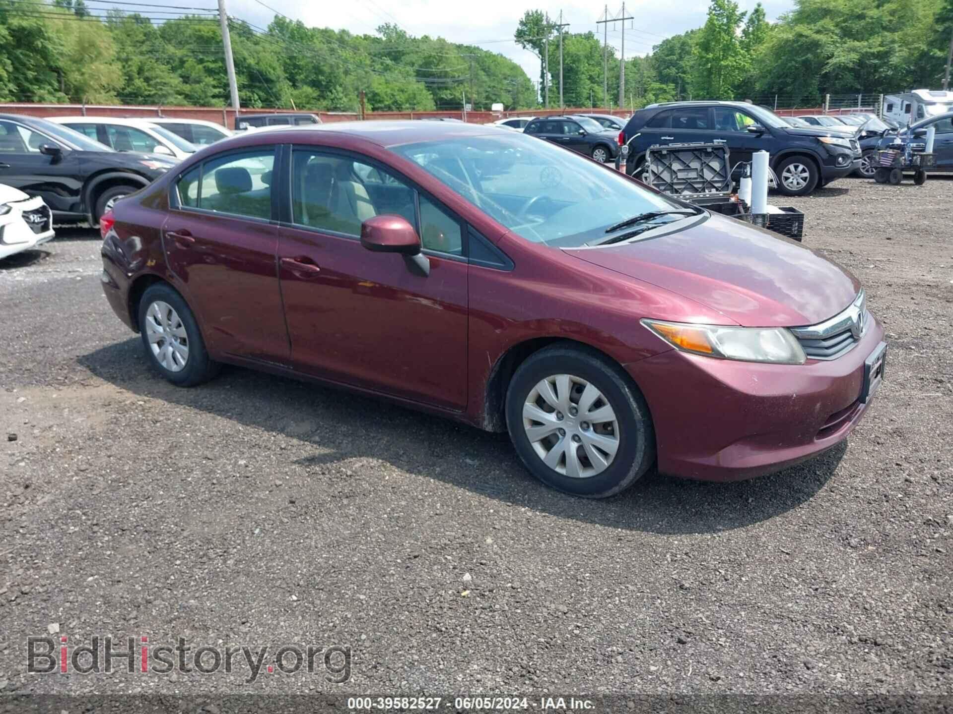 Photo 19XFB2F53CE321898 - HONDA CIVIC 2012