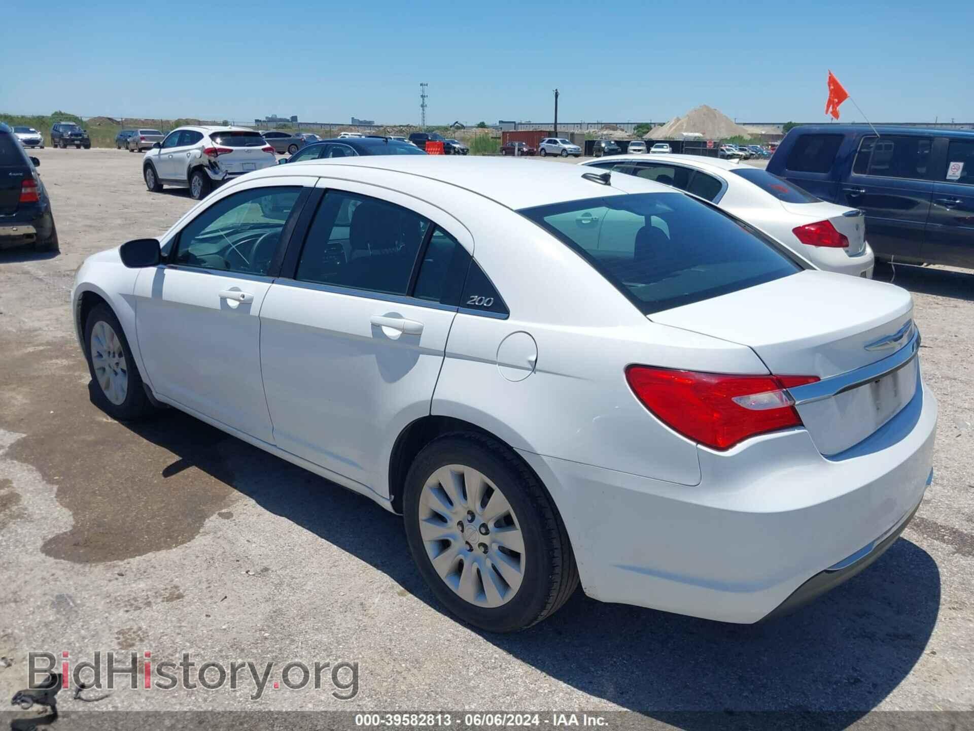 2014 CHRYSLER 200 - VIN: 1C3CCBABXEN213648 - Фото 3