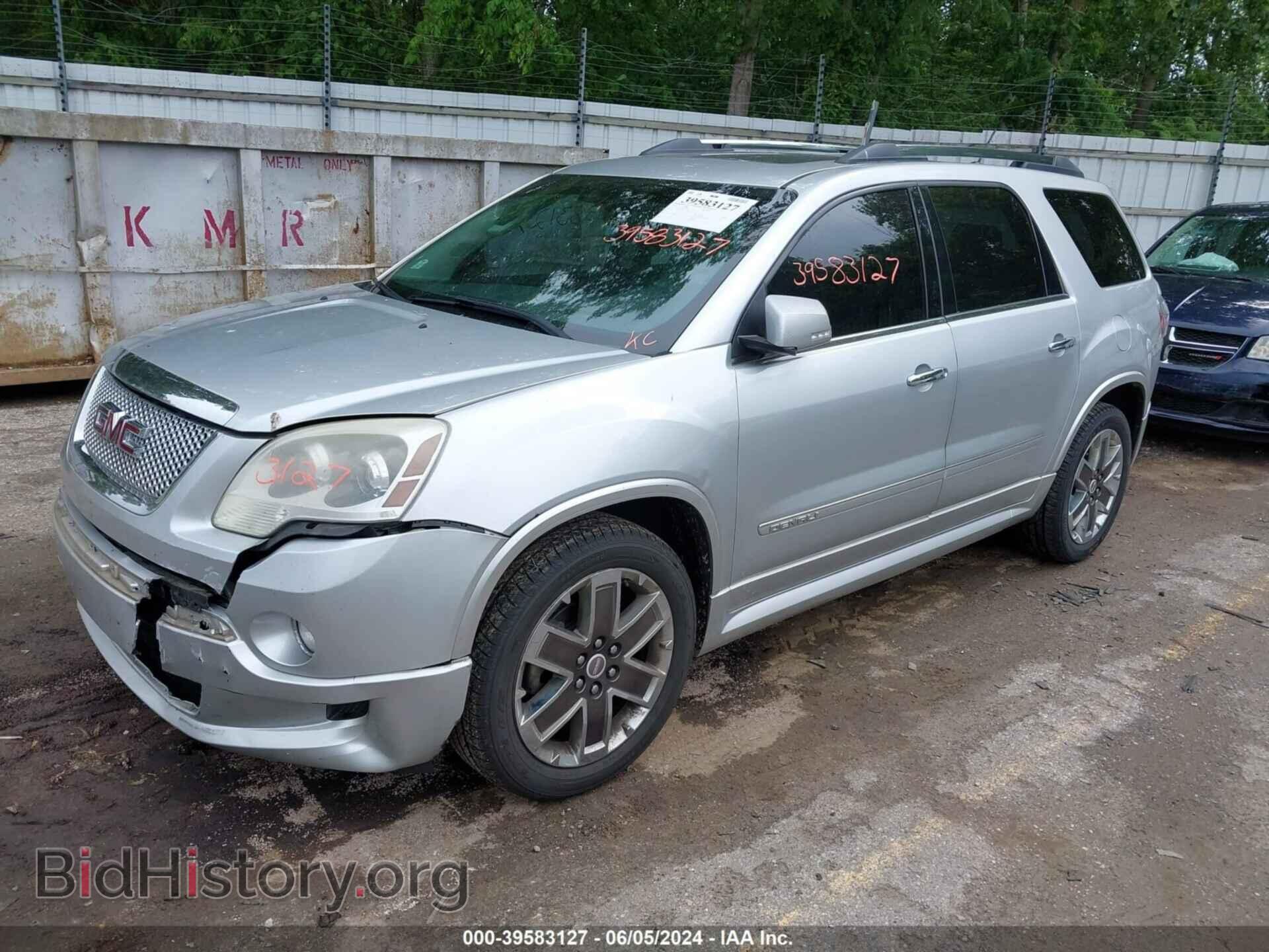 2012 GMC ACADIA - VIN: 1GKKRTED6CJ369959 - Фото 2