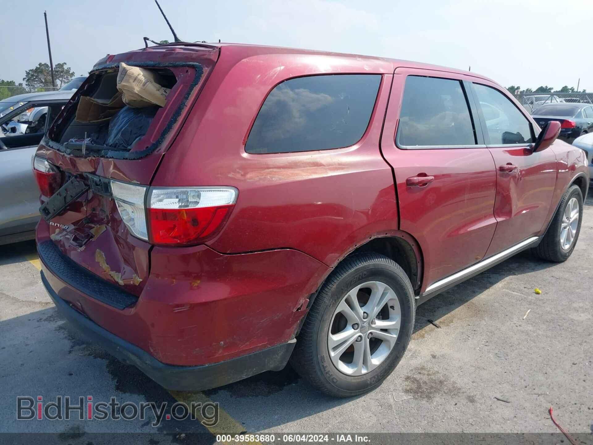 2013 DODGE DURANGO - VIN: 1C4RDHAG4DC679524 - Фото 4
