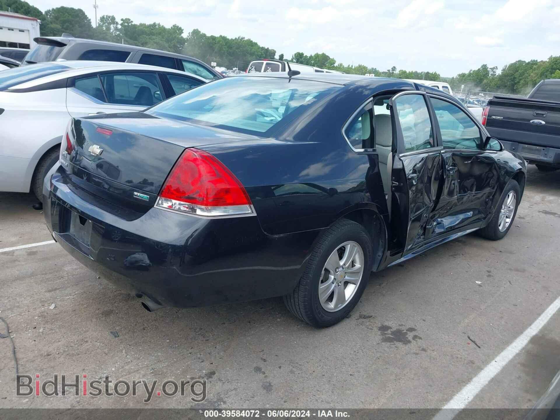 2012 CHEVROLET IMPALA - VIN: 2G1WF5E36C1145635 - Photo 4