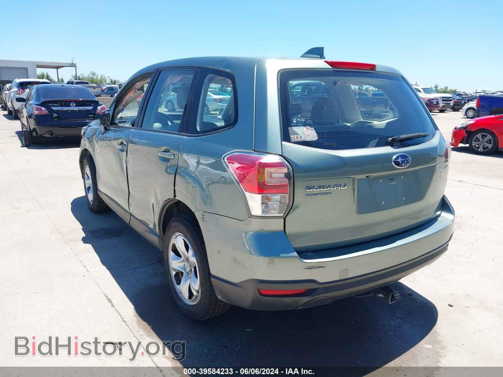 2017 SUBARU FORESTER - VIN: JF2SJAAC3HH403750 - Фото 3