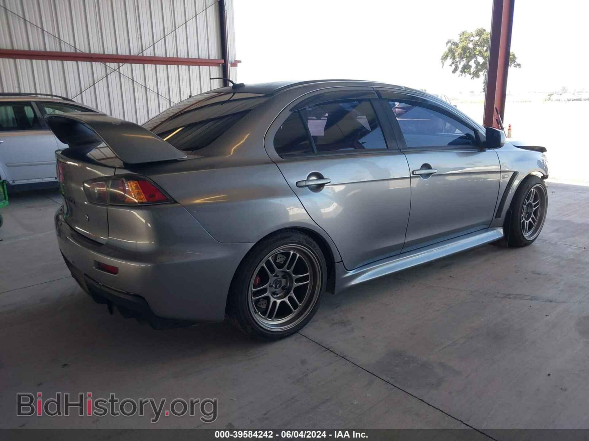 2014 MITSUBISHI LANCER EVOLUTION - VIN: JA32W8FV2EU005983 - Фото 4