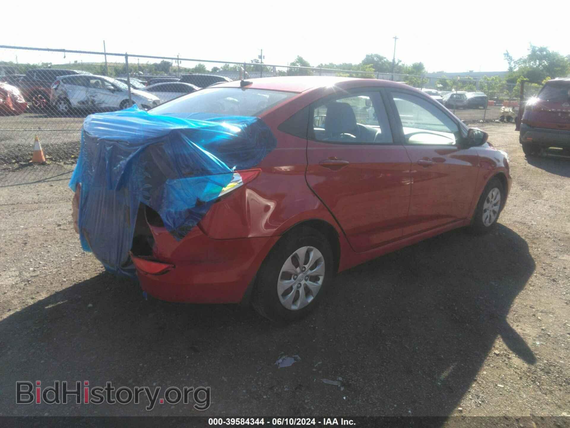 2016 HYUNDAI ACCENT - VIN: KMHCT4AE5GU046461 - Фото 4