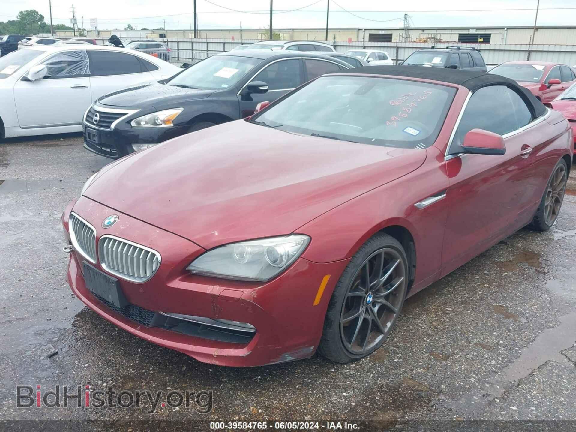 2012 BMW 650I - VIN: WBALZ3C50CDL71911 - Фото 2