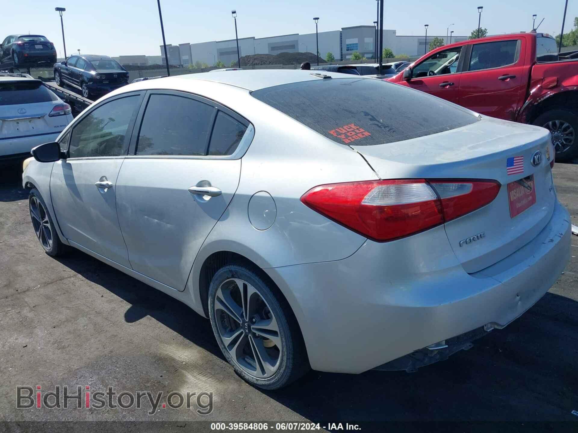 2014 KIA FORTE - VIN: KNAFX4A88E5070919 - Фото 3