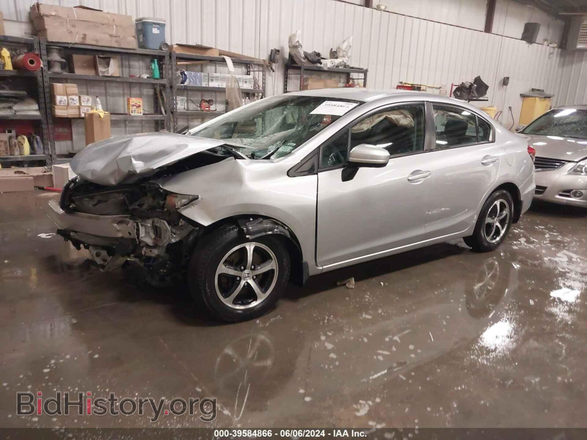 2015 HONDA CIVIC - VIN: 19XFB2F75FE100342 - Фото 2