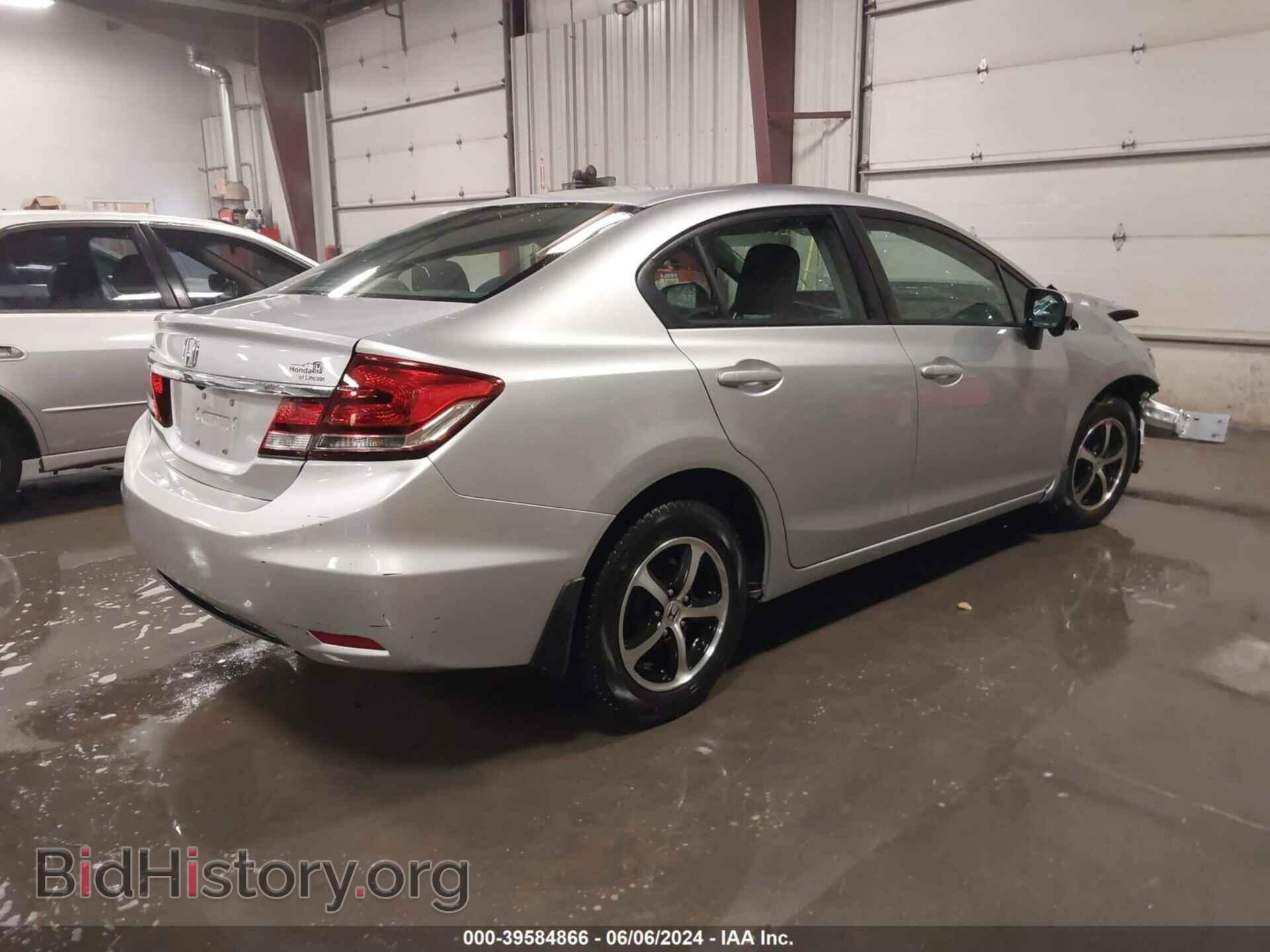 2015 HONDA CIVIC - VIN: 19XFB2F75FE100342 - Фото 4