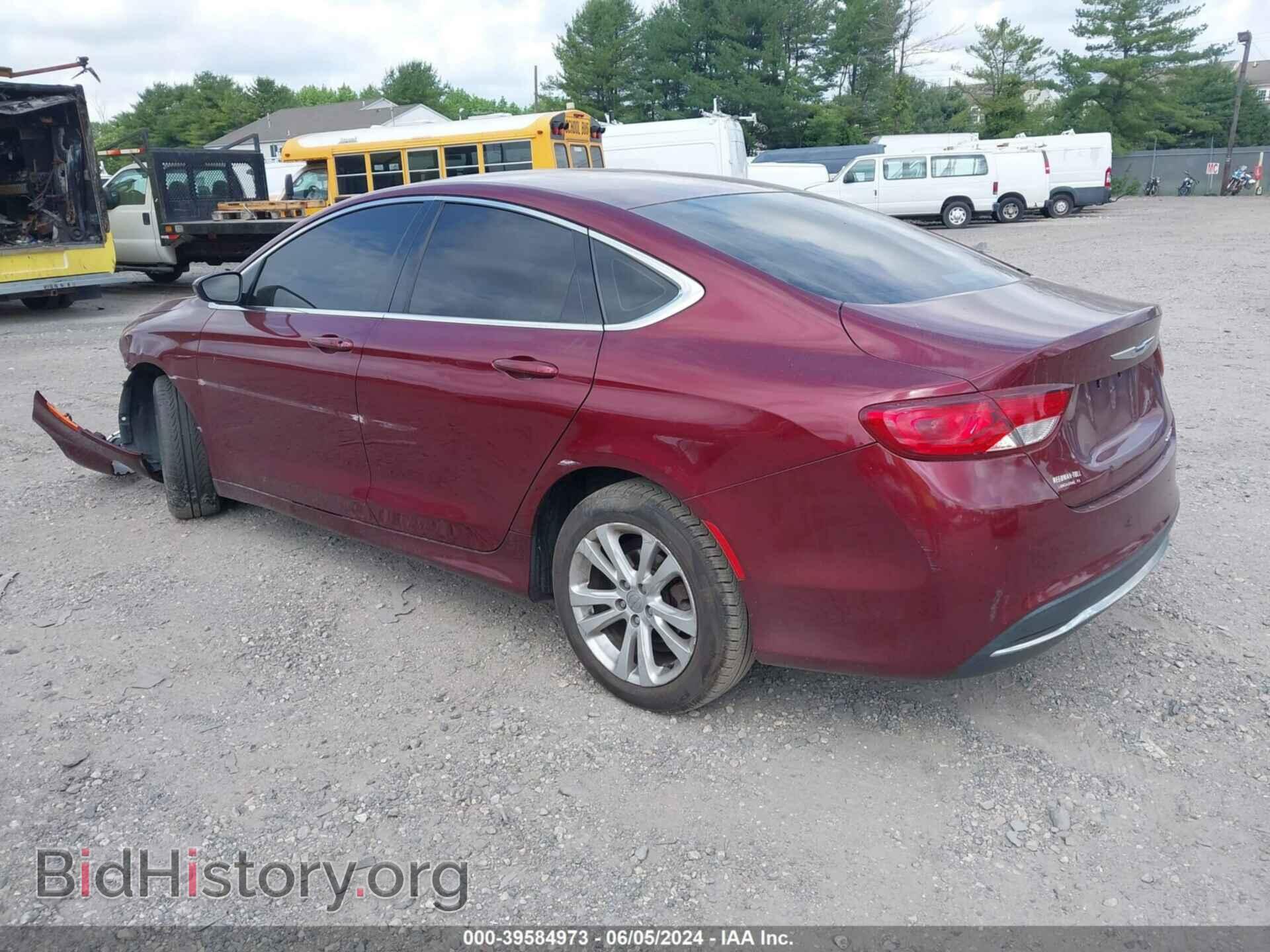 2015 CHRYSLER 200 - VIN: 1C3CCCAB3FN654092 - Фото 3