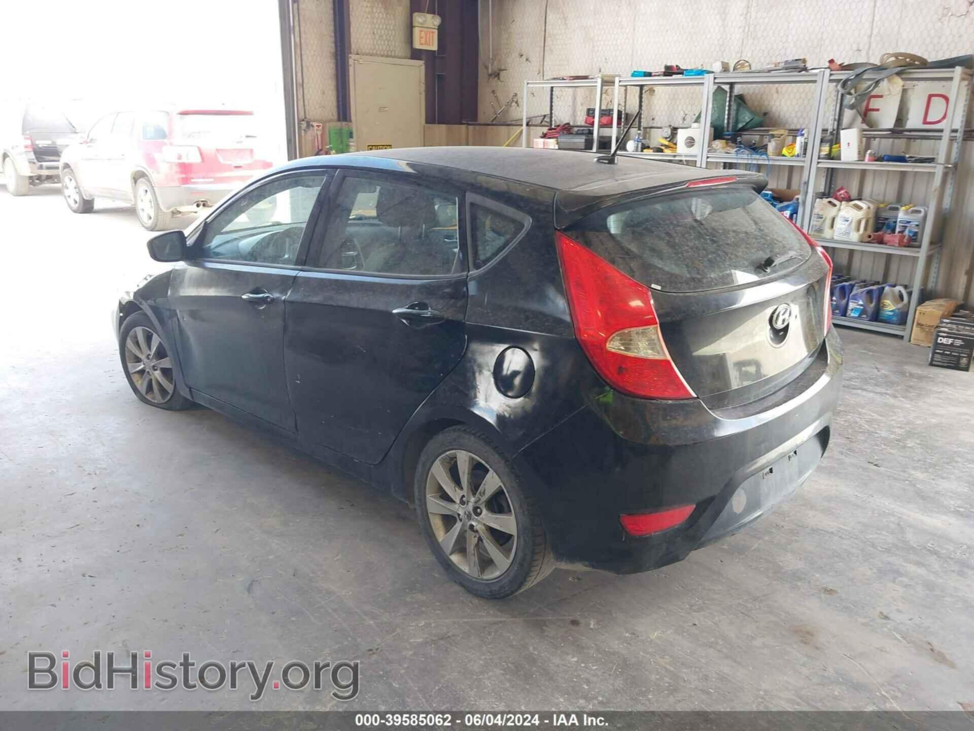 2012 HYUNDAI ACCENT - VIN: KMHCU5AE2C4045880 - Фото 3