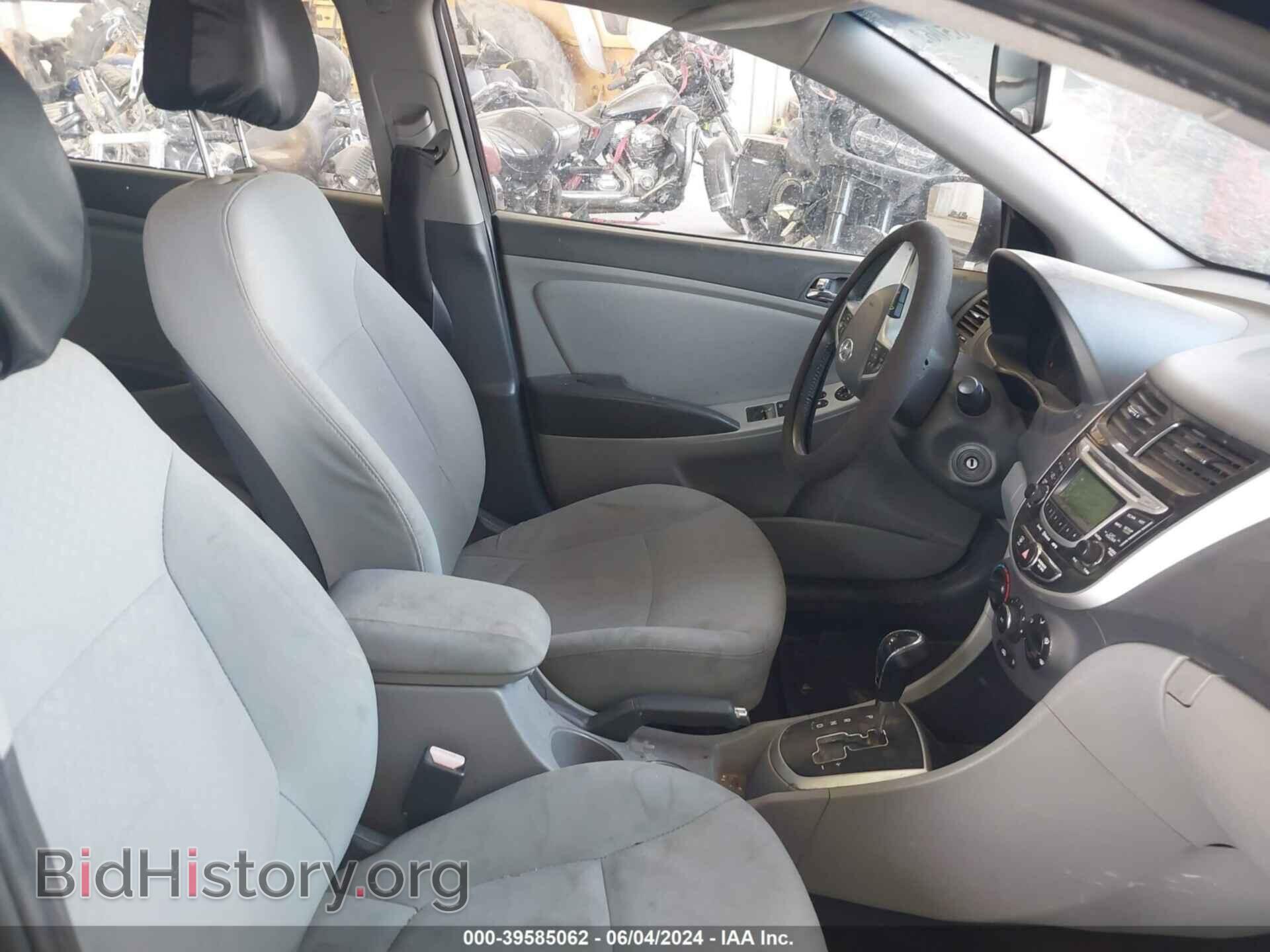 2012 HYUNDAI ACCENT - VIN: KMHCU5AE2C4045880 - Фото 5