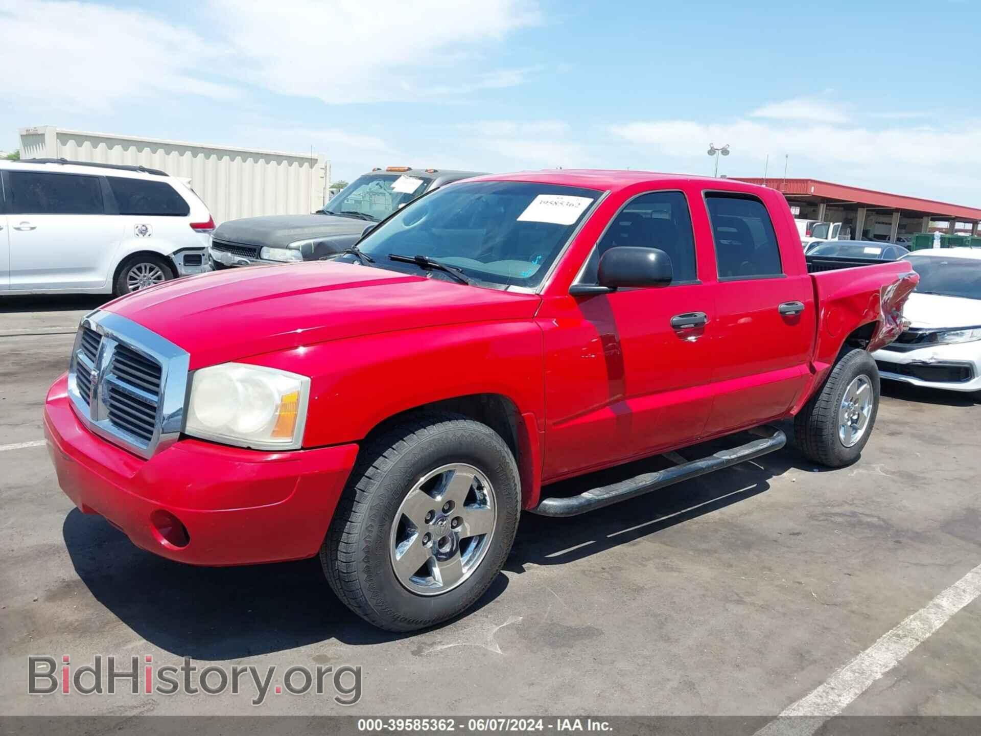 2006 DODGE DAKOTA - VIN: 1D7HE48JX6S508004 - Фото 2