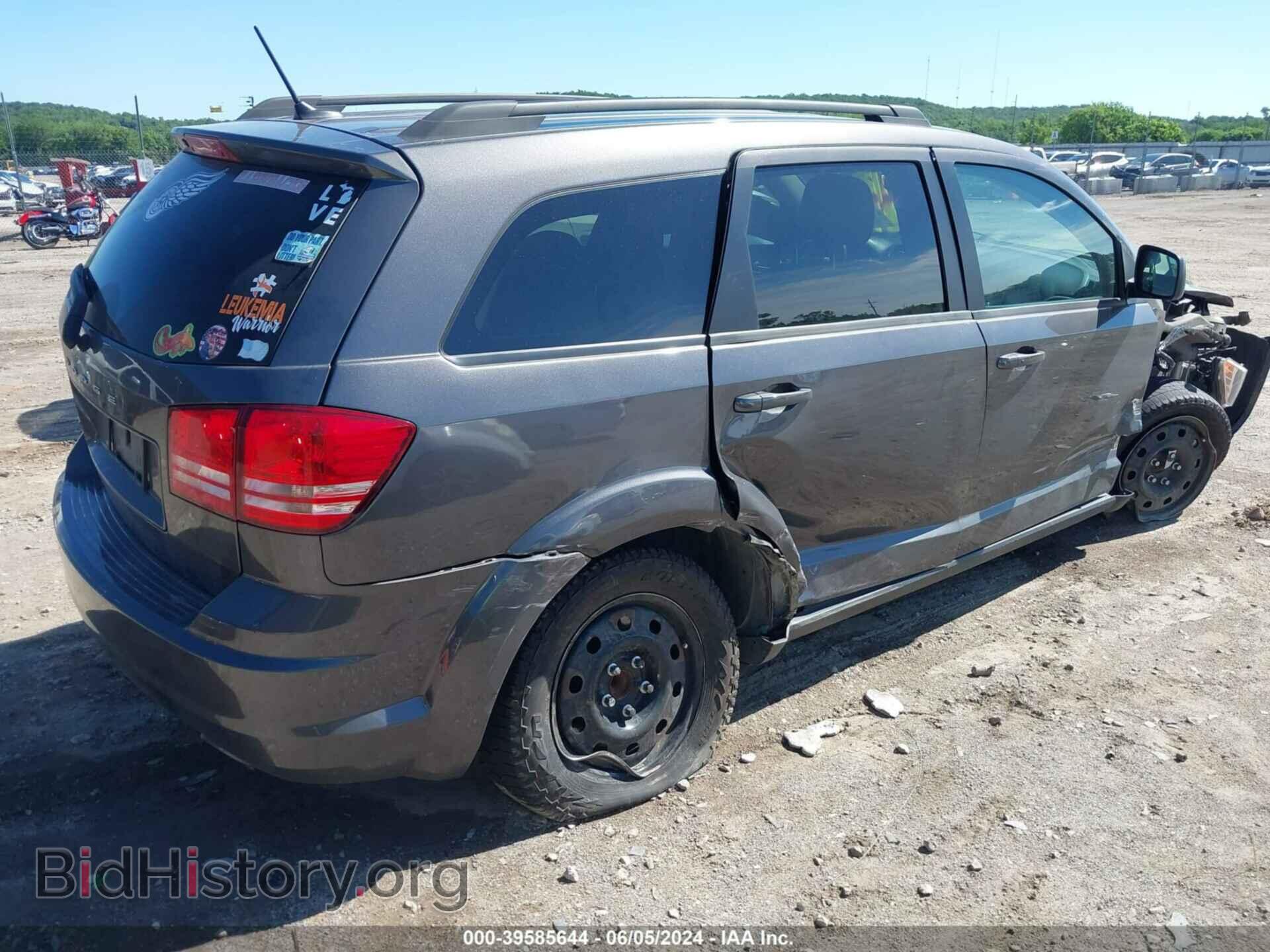 2017 DODGE JOURNEY - VIN: 3C4PDCAB4HT520253 - Фото 4