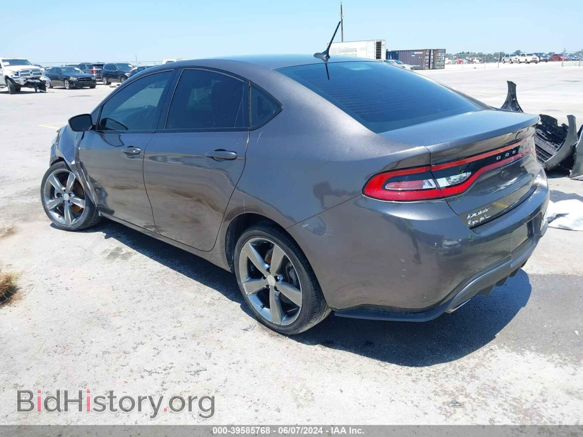 2016 DODGE DART - VIN: 1C3CDFEB2GD650440 - Фото 3