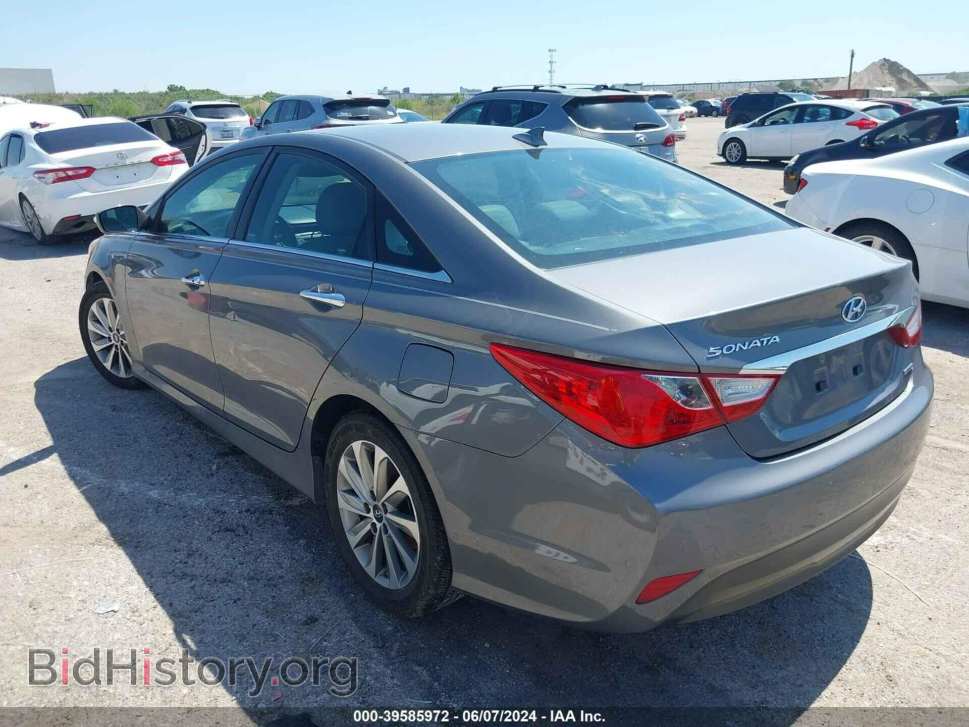 2014 HYUNDAI SONATA - VIN: 5NPEC4AC5EH842775 - Фото 3