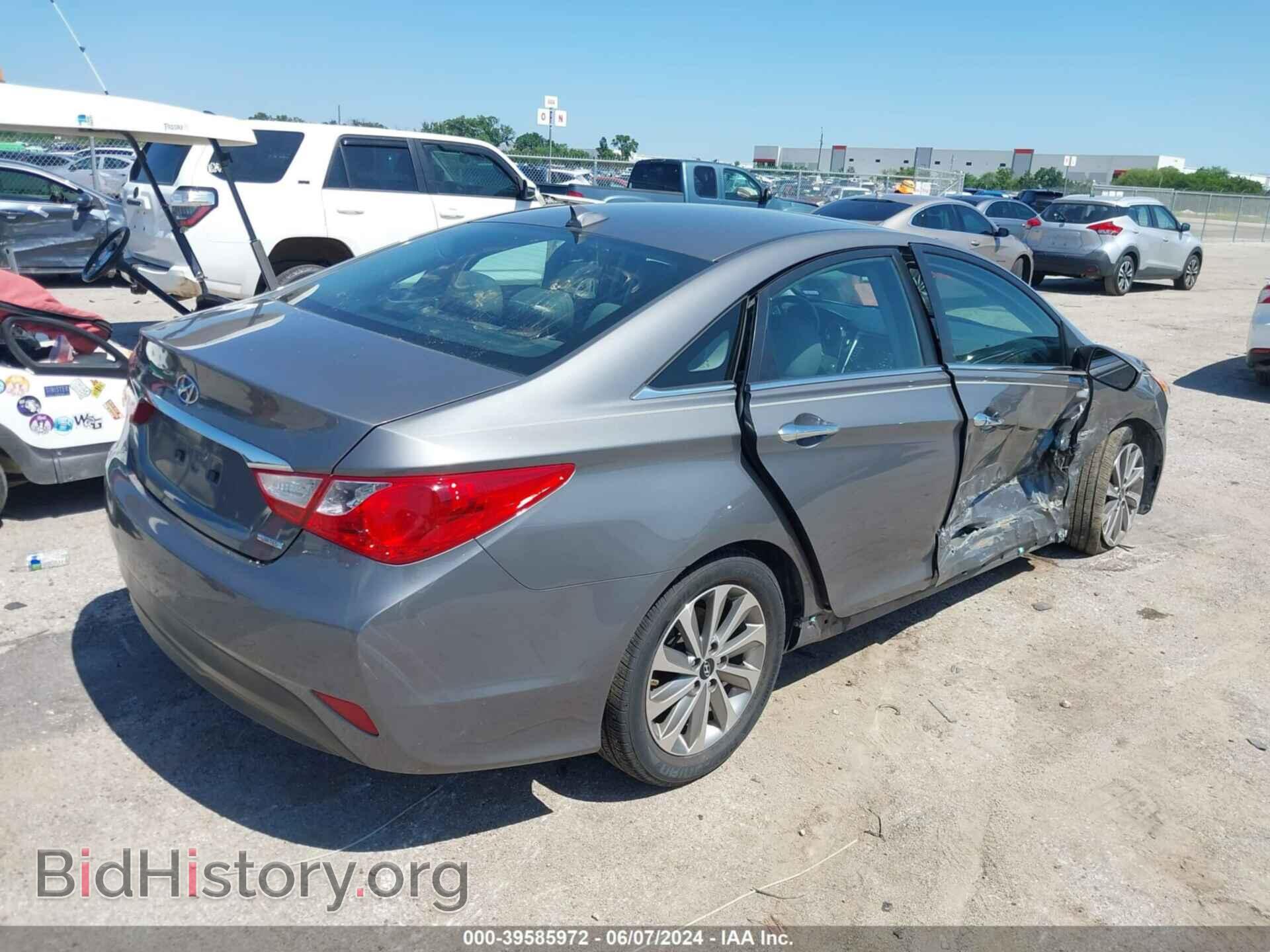 2014 HYUNDAI SONATA - VIN: 5NPEC4AC5EH842775 - Фото 4