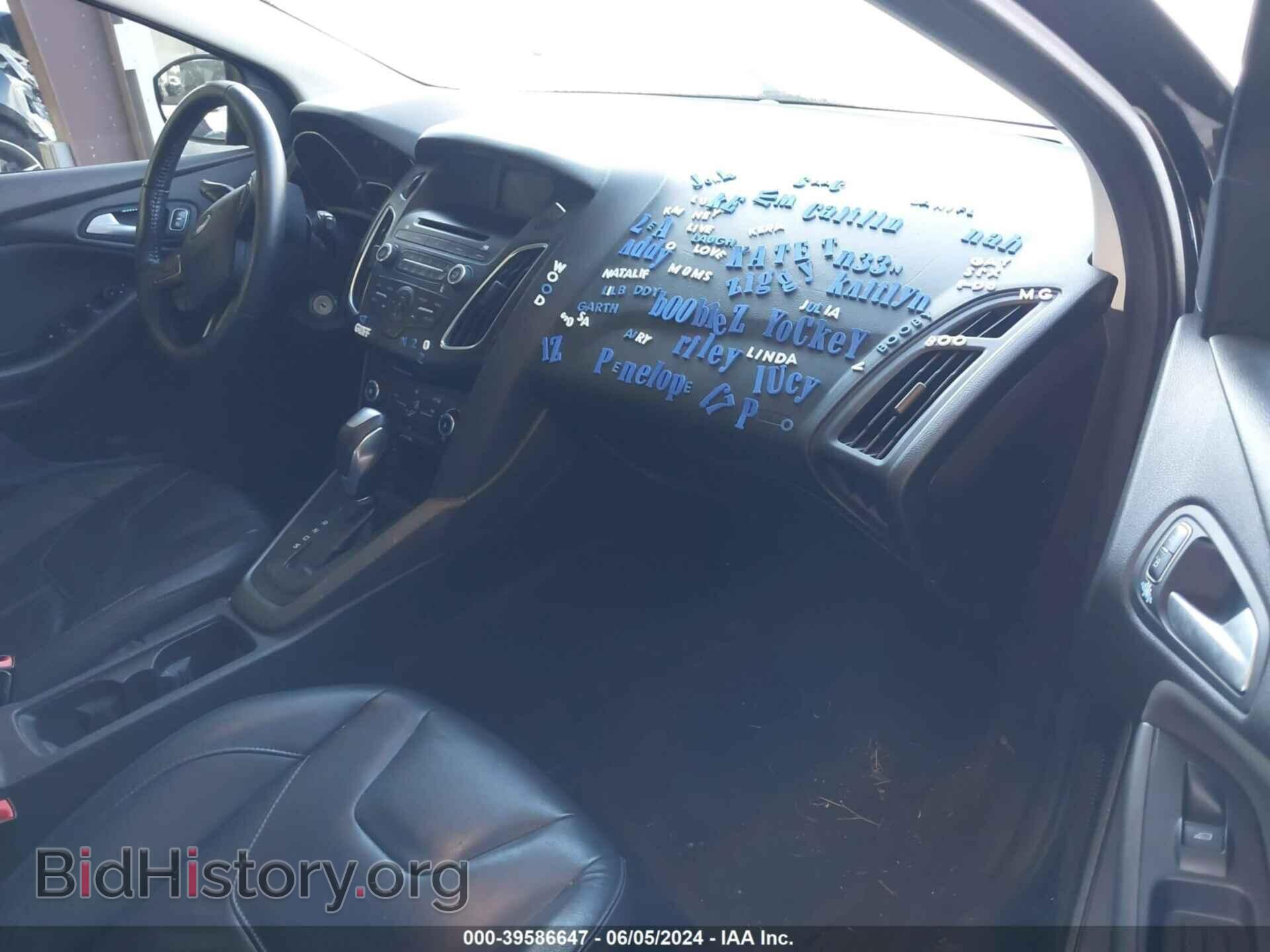 2016 FORD FOCUS - VIN: 1FADP3K25GL340224 - Фото 5