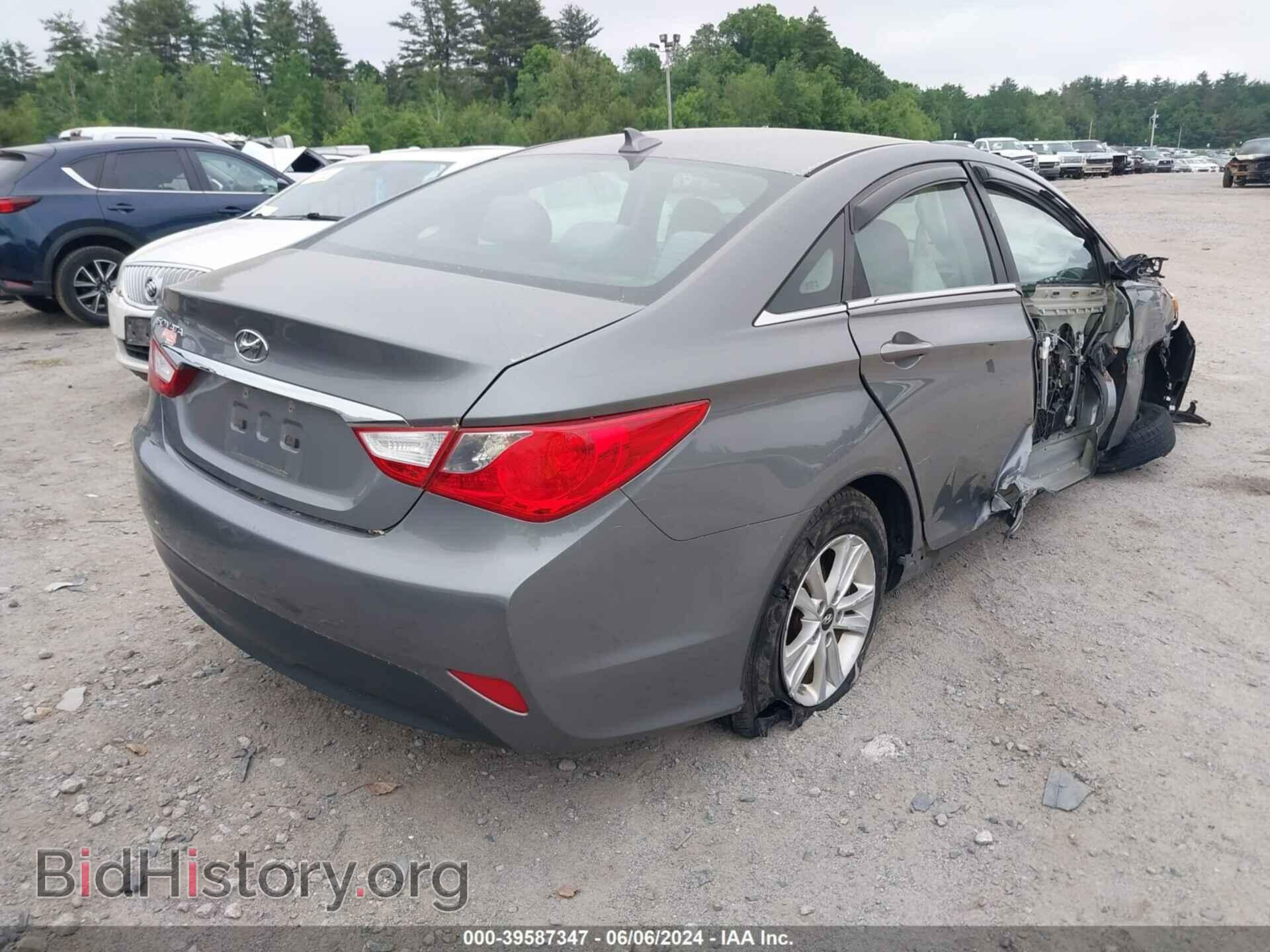 2014 HYUNDAI SONATA - VIN: 5NPEB4AC2EH844972 - Фото 4