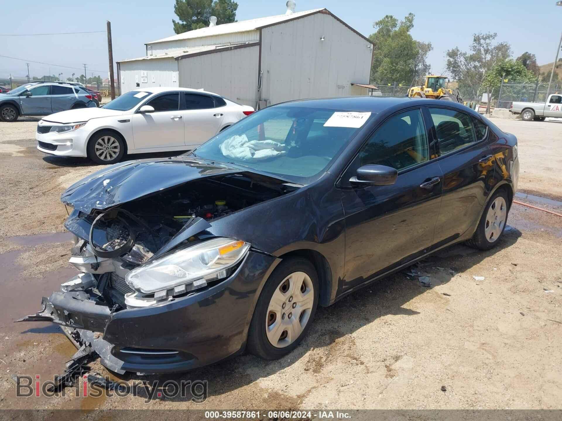 2013 DODGE DART - VIN: 1C3CDFAH3DD296398 - Фото 2